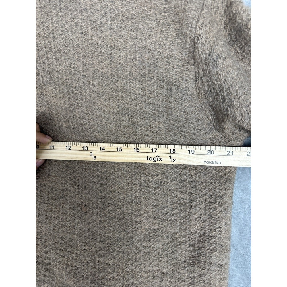 Vintage LL Bean 100% Wool Full Zip Sweater‎ Womens XL 90s USA Western Utility - Picture 13 of 15